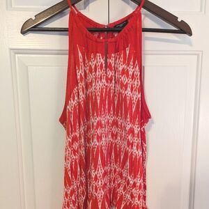 Ann Taylor large petite orange print top